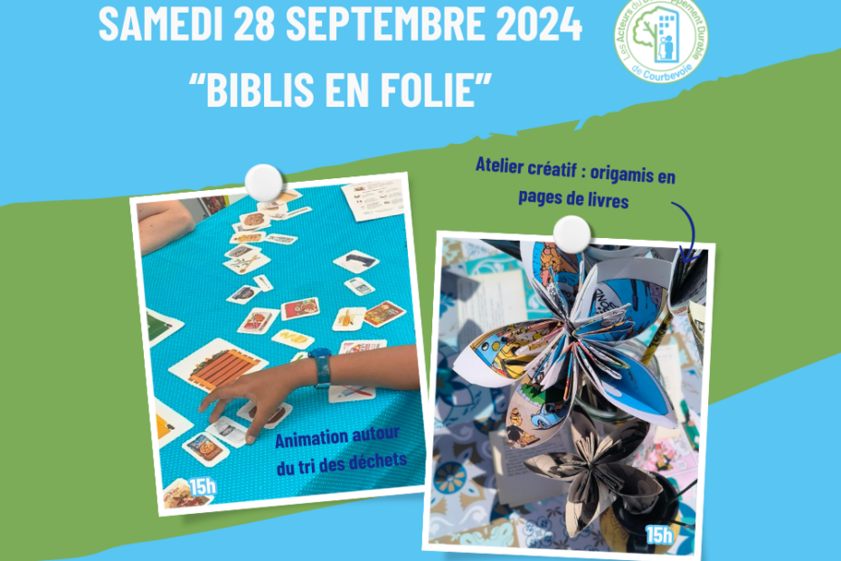 [Agenda] "Biblis en folie", le 28 septembre 2024