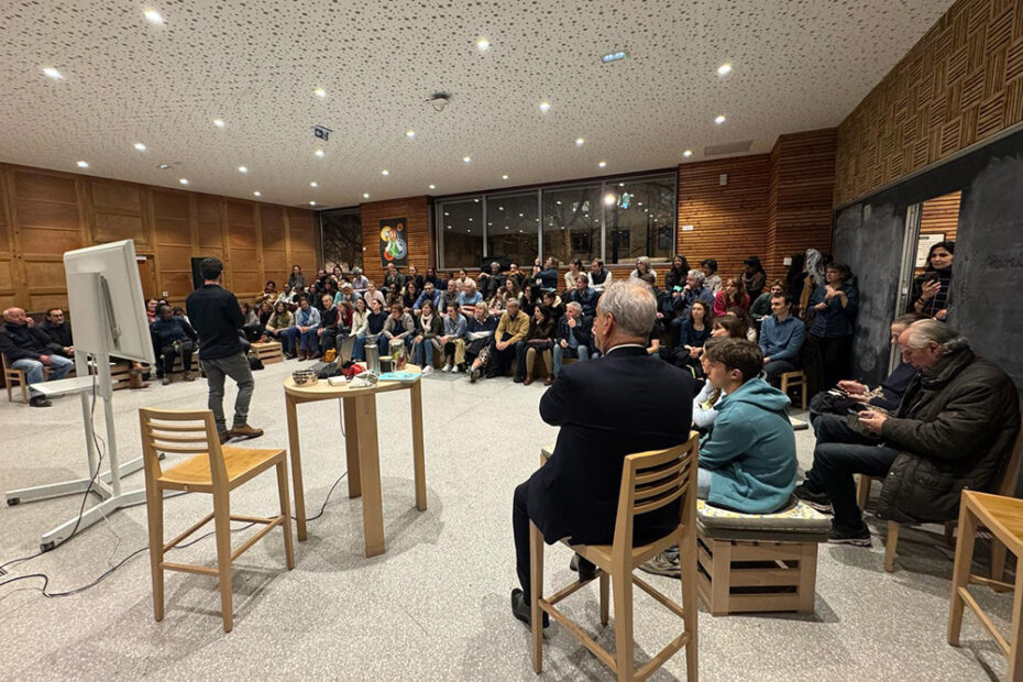 Soirée lancement du défi éco conso avec Jérémie Pichon de la Famille presque Zéro Déchet